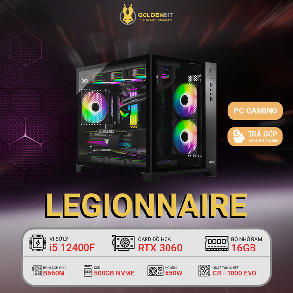  For Creator & Gamer - Legionnare | i5 12th, 3060 