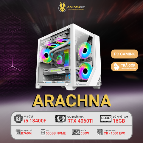  PC Gaming - Arachna | i5 13th, 4060ti 