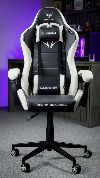  Ghế Gaming Centaur Gundam Universe White chân kim loại 