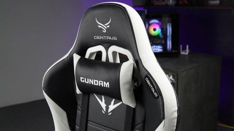  Ghế Gaming Centaur Gundam Universe White chân kim loại 