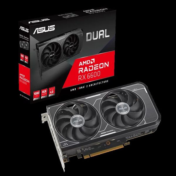  ASUS Dual Radeon™ RX 6600 V3 8GB GDDR6 
