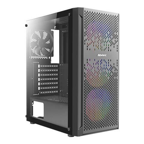  Case Antec Nx290 - Mid Tower Gaming Case (sẵn 3fan led, 1fan đen) 