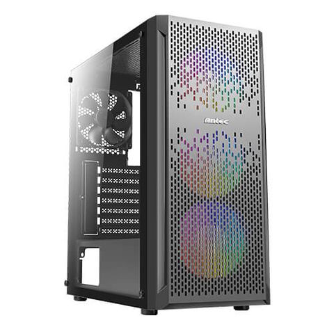  Case Antec Nx290 - Mid Tower Gaming Case (sẵn 3fan led, 1fan đen) 