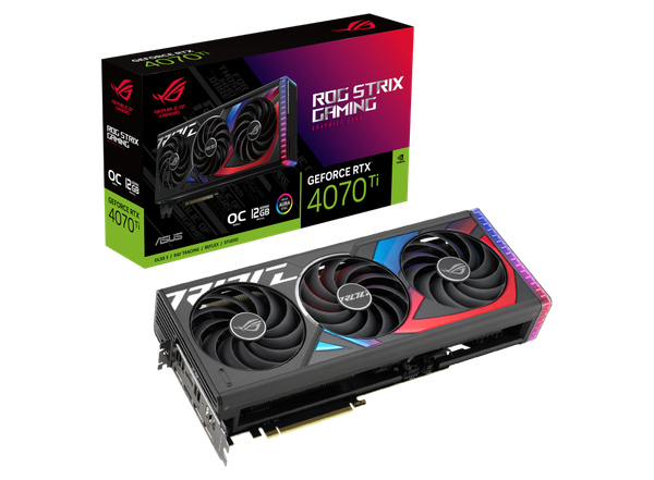  ROG Strix GeForce RTX 4070Ti 12GB GDDR6X OC Edition 