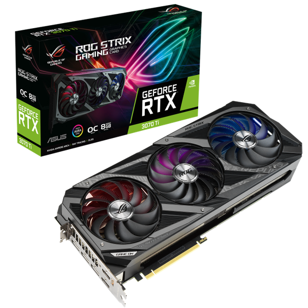  VGA ASUS ROG Strix GeForce RTX 3070 Ti OC 8GB GDDR6X 2nd 