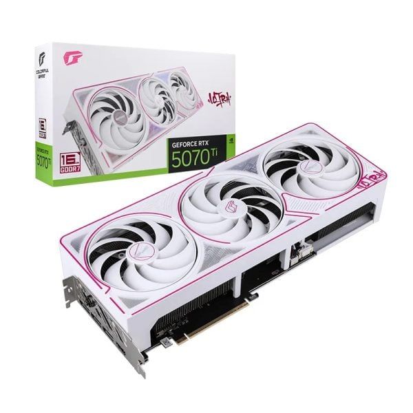  Card Màn Hình iGame GeForce RTX 5070 Ti Ultra W OC 16GB 