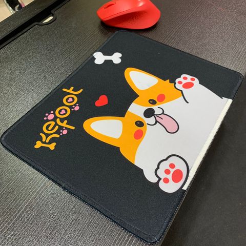  Lót chuột 26x21cm, dày 3mm, có bo viền 