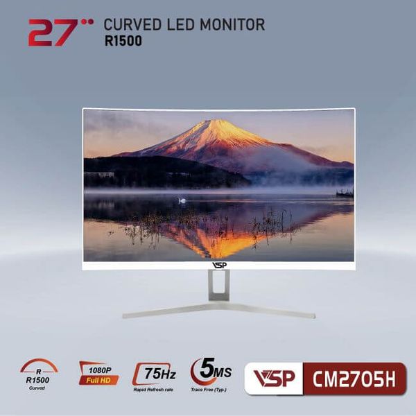  Màn Hình Gaming VSP CM2705H Trắng 