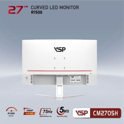  Màn Hình Gaming VSP CM2705H Trắng 