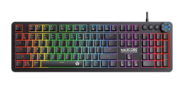  Bàn phím cơ gaming FANTECH MK852 MAXCORE Black (Blue switch) 