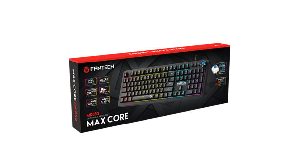  Bàn phím cơ gaming FANTECH MK852 MAXCORE Black (Blue switch) 