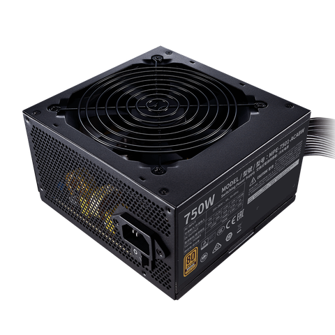  Nguồn Cooler Master 750W MWE 750 V2 230V 80 Plus Bronze 