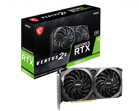  GeForce RTX™ 3060 Ti VENTUS 2X 8G OCV1 LHR 