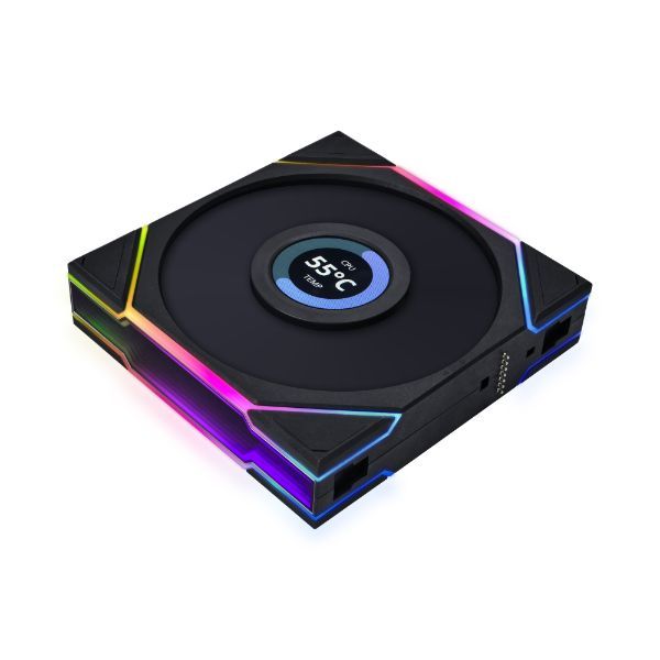  Fan LIAN LI TL120 LCD Triple pack Black/White - Thuận (Màn hình LCD/Led vô cực) 