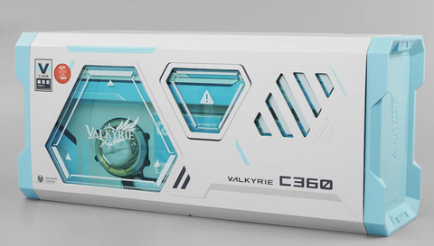  VALKYRIE C360-RGB White/Black all-in-one liquid CPU Cooler 