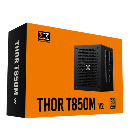  Nguồn Xigmatek THOR T850M v2 850w ( 80 Plus Bronze, Full modular) 