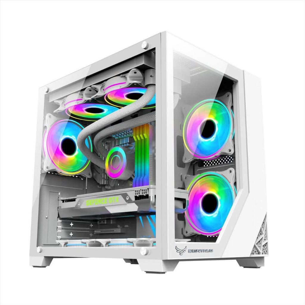  Vỏ case máy tính Centaur Titan White 