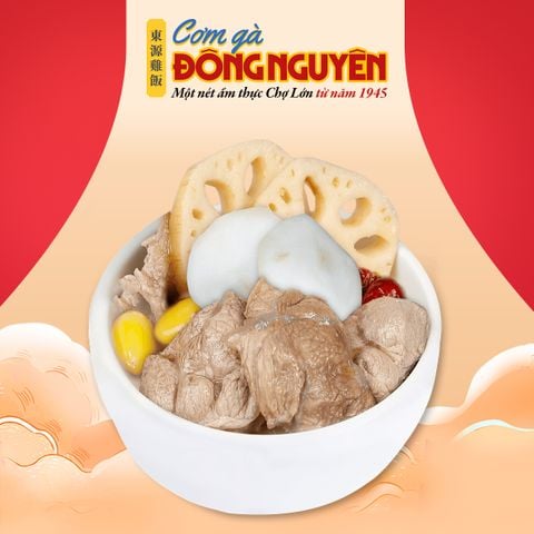  Sâm bổ lượng tiềm bắp heo/Dried nuts (Ching Bo Leung) and pork shank soup/清補涼湯 