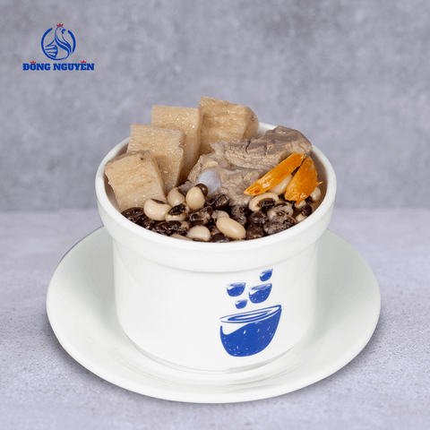  Sắn dây tiềm sườn/Arrowroot, beans and pork ribs soup/粉葛燉湯 