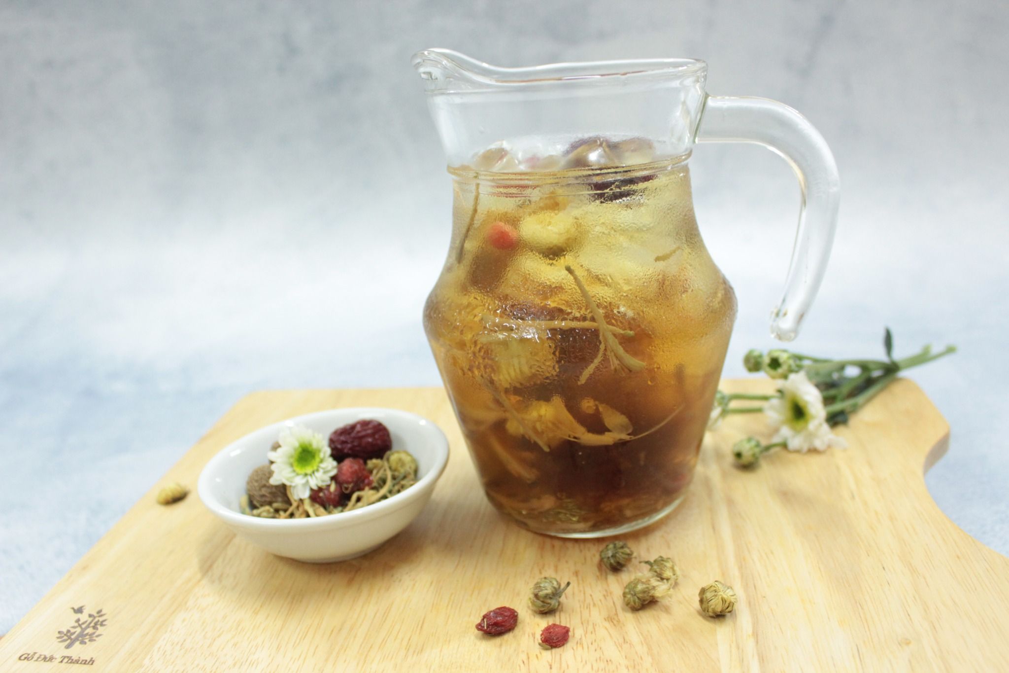  Trà Bát Bửu Đường Phèn/ Eight Treasures Herb Tea with Rock Sugar/ 八宝茶 