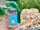  Hạt điều nguyên hạt bóc vỏ lụa rang nguyên vị size trung _ dry roasted & unsalted cashew nuts_from Viet Nam 