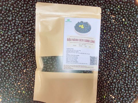  Đậu nành đen (đậu tương đen) xanh lòng không biến đổi gen hàng loại 1 - Black soybean non GMO 