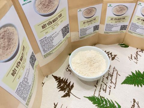  Bột Yến mạch tươi siêu mịn, không biến đổi gen - Fresh oatmeal powder 