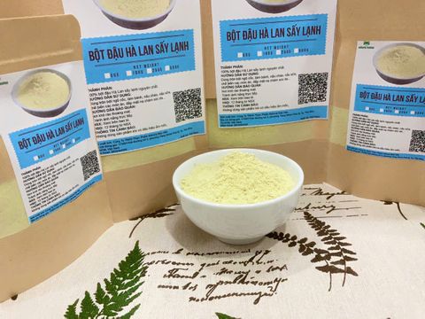  Bột đậu hà lan sấy lạnh nguyên chất siêu mịn - Cold drying Pea Powder 