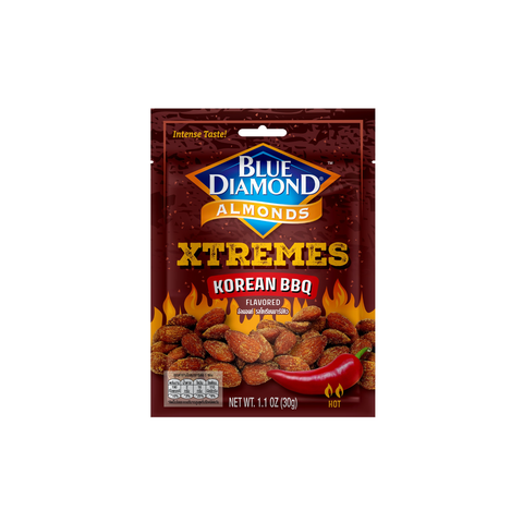  Hạnh nhân BLUE DIAMOND - Vị cay BBQ Hàn Quốc - Túi 30g 