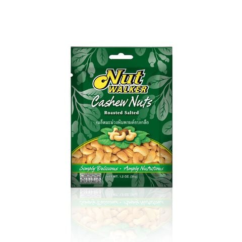  Hạt điều NUT WALKER – Rang muối – túi 35g 