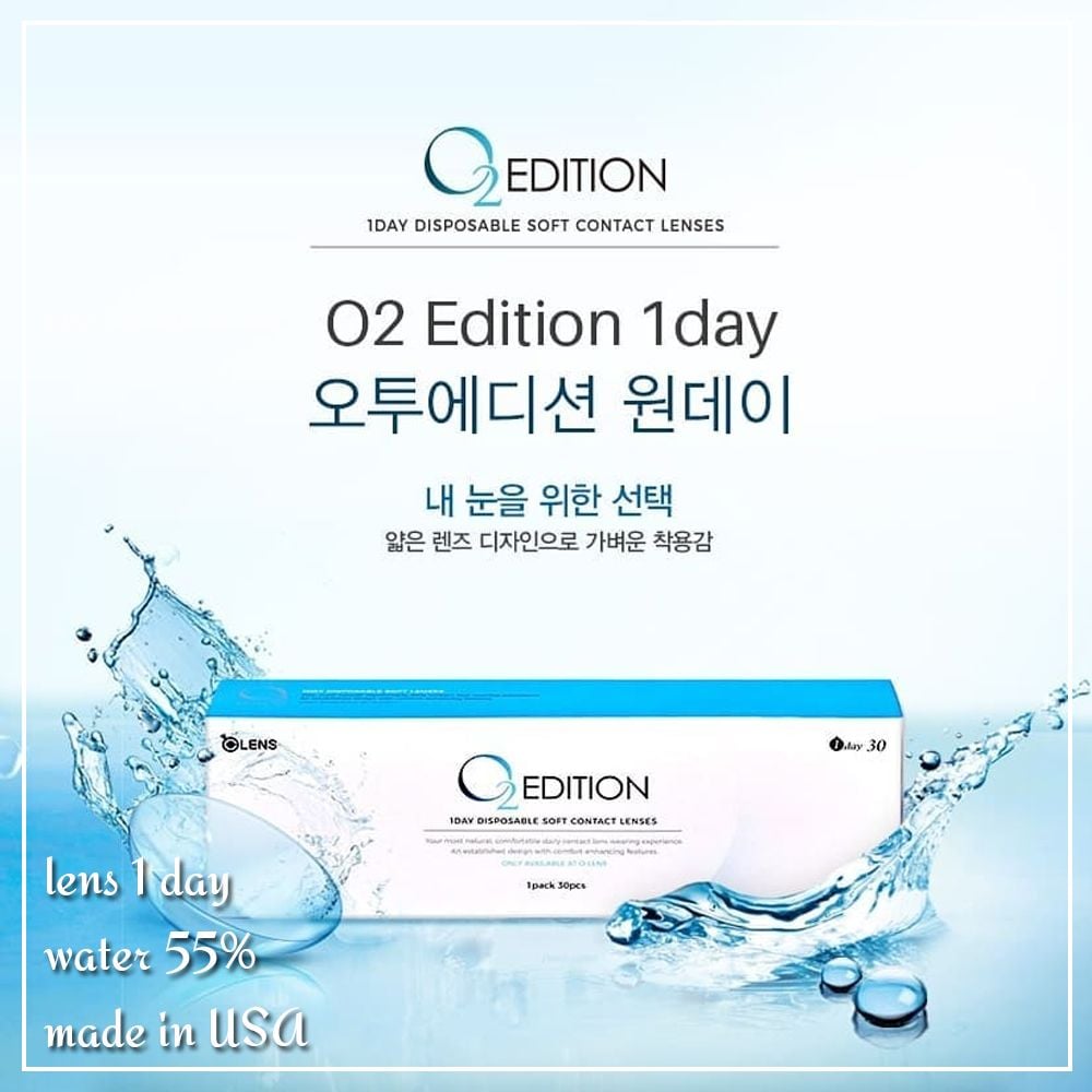 LENS TRONG SUỐT 1 NGÀY O2 EDITION - OLENS KOREA – GreenBee Life New