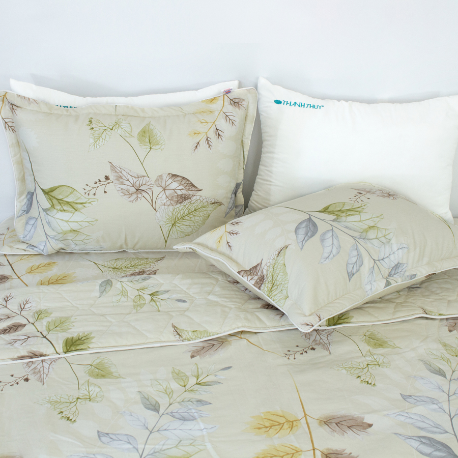  Bộ Ga Bọc Cotton Vanila (Vỏ Gối Lót Gòn) 264 