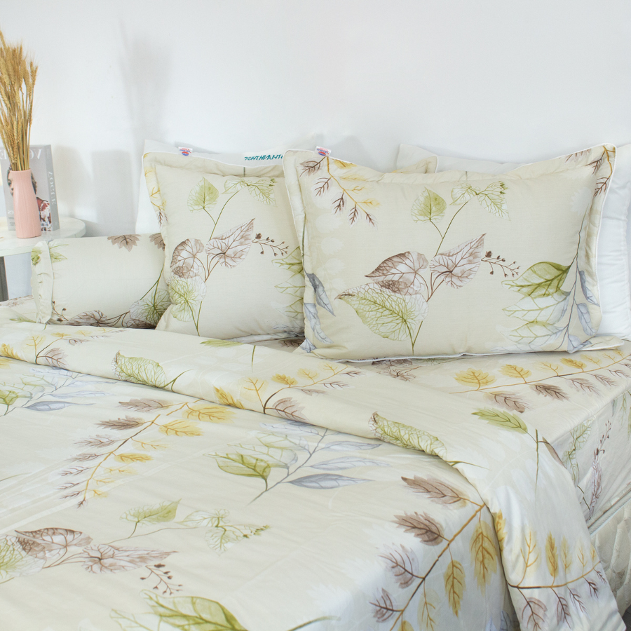  Bộ Ga Bọc Cotton Vanila (Vỏ Gối Lót Gòn) 264 