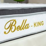  Nệm Lò Xo_Túi Màu Trắng Bella - King 