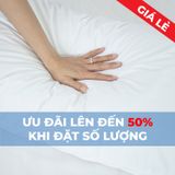  Áo Gối Trắng Trơn Khách Sạn (ƯU ĐÃI LÊN ĐẾN 50% KHI ĐẶT HÀNG SỐ LƯỢNG) 