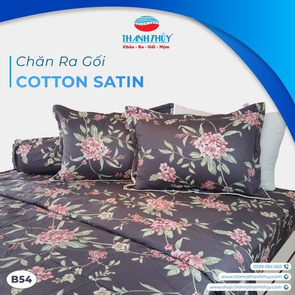  Bộ Ga Bọc Cotton Galaxy Satin B54 