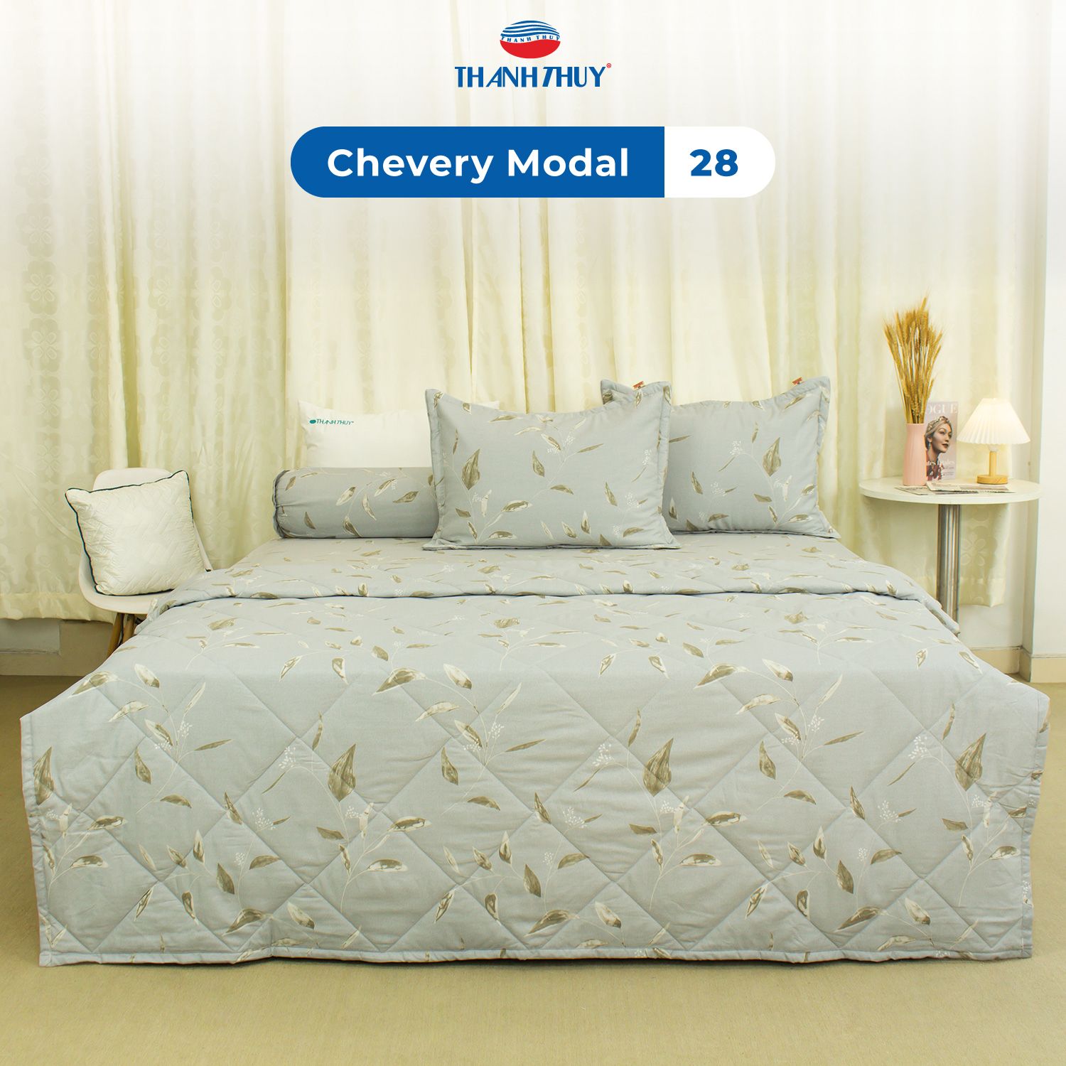  Bộ Ga Bọc Lụa Chevery Modal 28 