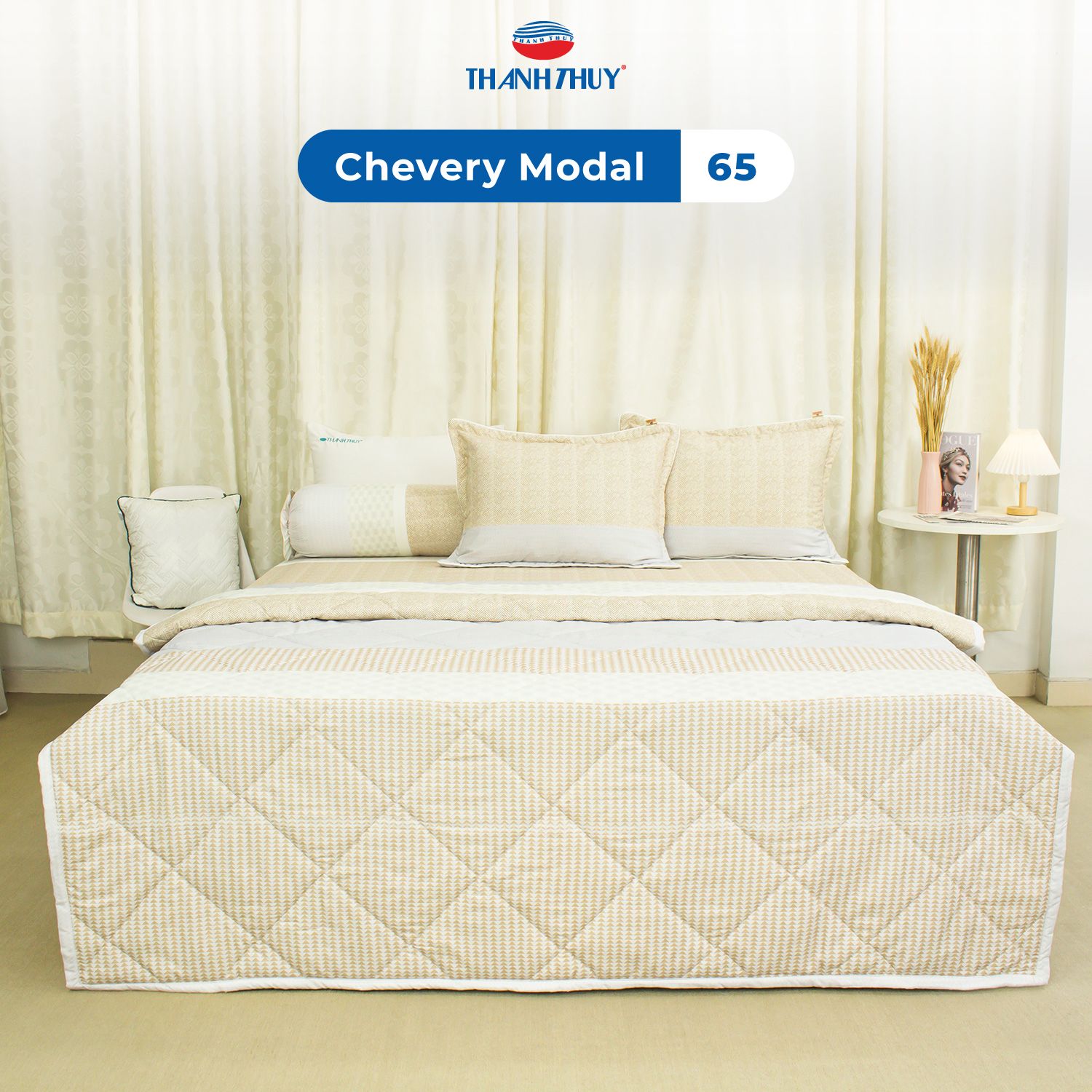  Bộ Ga Bọc Lụa Chevery Modal 65 