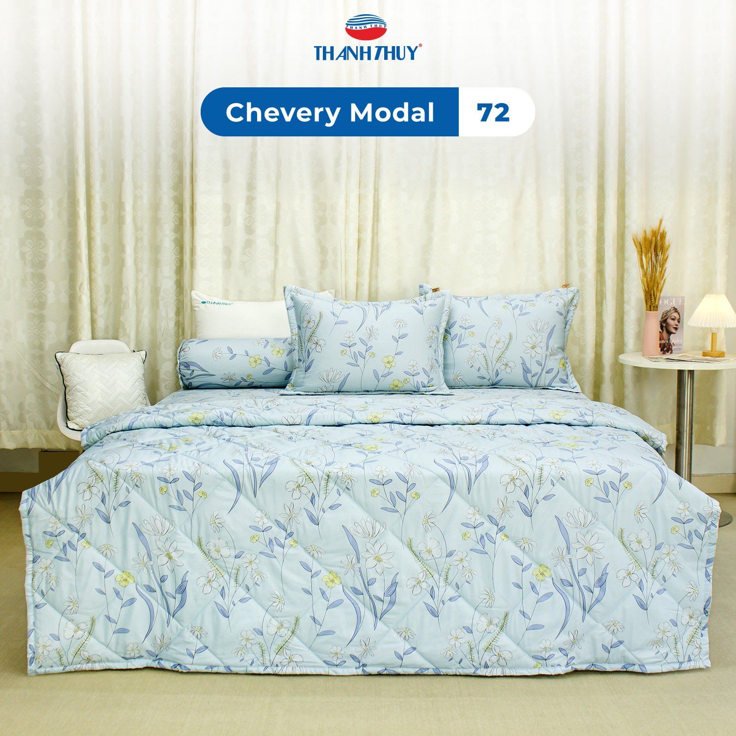 Bộ Ga Bọc Lụa Chevery Modal 72 