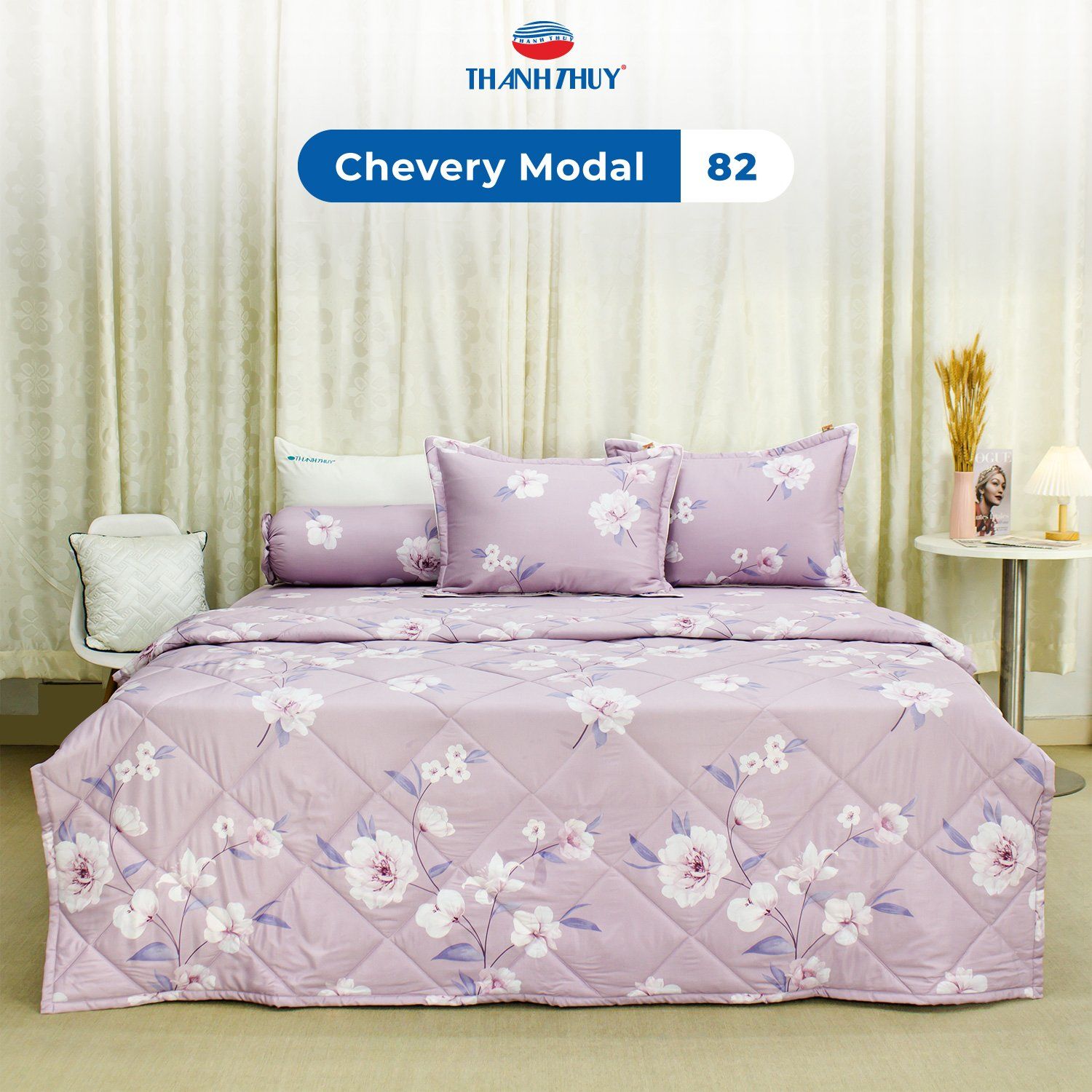  Bộ Ga Bọc Lụa Chevery Modal 82 