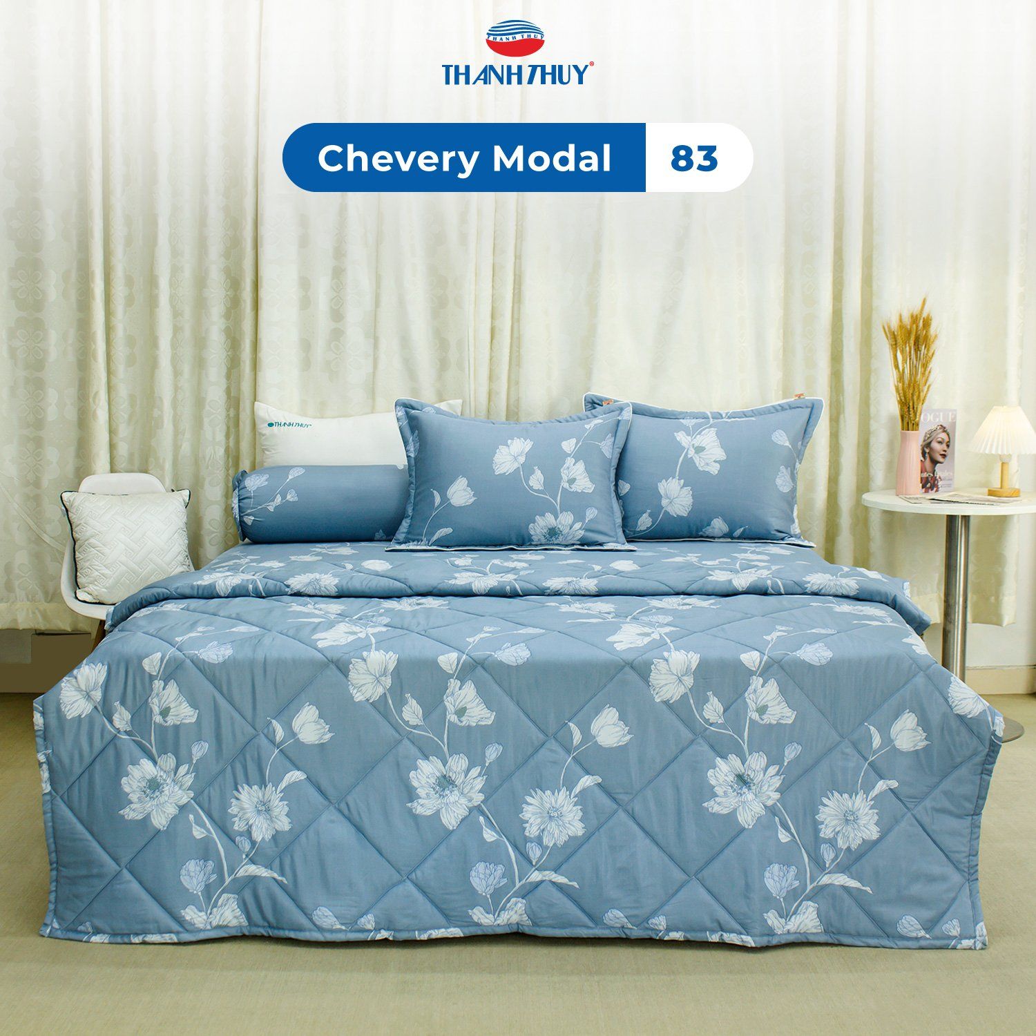  Bộ Ga Bọc Lụa Chevery Modal 83 