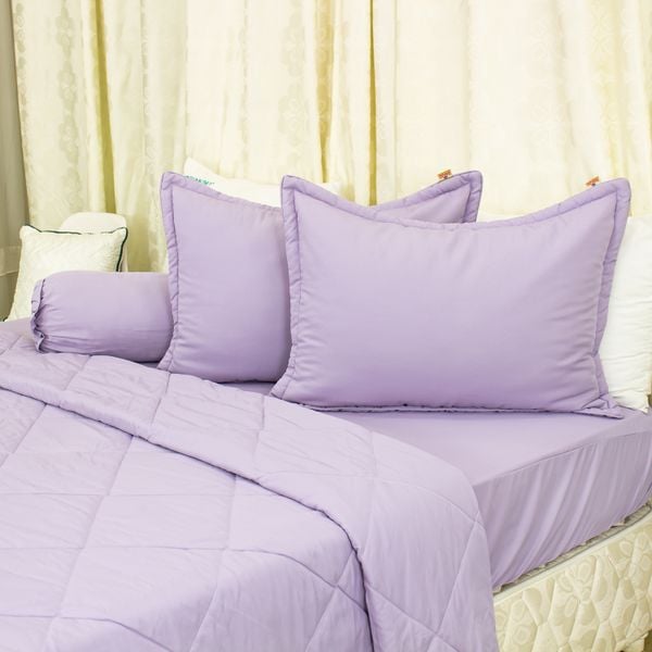  Bộ Ga Bọc Lụa Chevery Modal Màu Tím (72) 