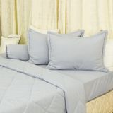  Bộ Ga Bọc Lụa Chevery Modal Màu Xám Lợt (71) 