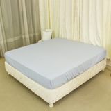  Bộ Ga Bọc Lụa Chevery Modal Màu Xám Lợt (71) 