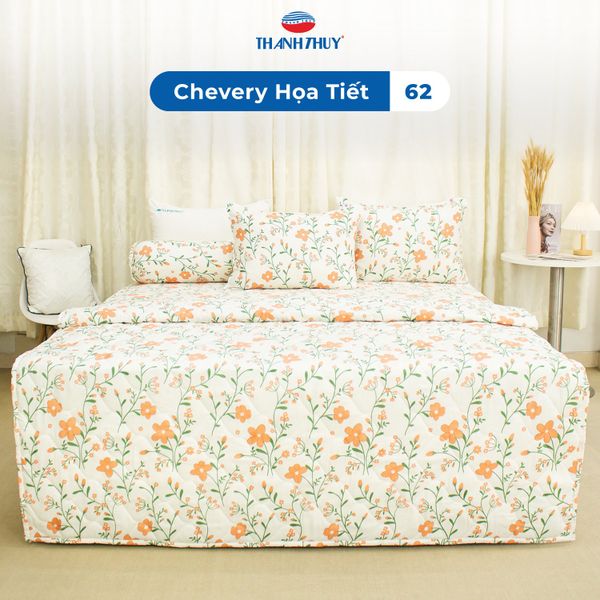 Bộ Ga Bọc Microfiber Chevery Họa Tiết 62 