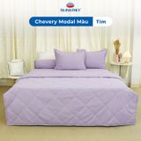  Bộ Ga Bọc Lụa Chevery Modal Màu Tím (72) 