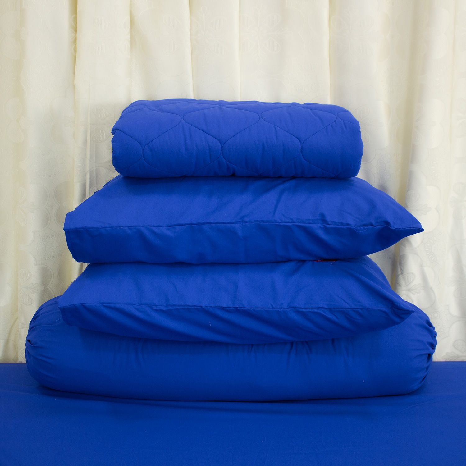  Bộ Ga Bọc Microfiber Chevery Màu Bích (NS) 