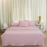  Bộ Ga Bọc Microfiber Chevery Màu Hồng Đào (67) 