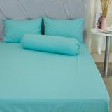 Bộ Ga Bọc Microfiber Chevery Màu Lý (NS) 