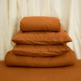  Bộ Ga Bọc Microfiber Chevery Màu Nâu (NS) 